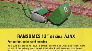 RANSOMES AJAX MK 5 cylinder mower 1964  1972 [upl. by Quillan]