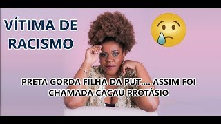 Cacau Protásio vestiu a farda de bombeiro e foi chamada de preta gorda filha da pu [upl. by Wilonah]