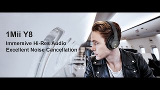 1Mii Hybrid Active Noise Cancelling Headphones new product global debut [upl. by Edik]