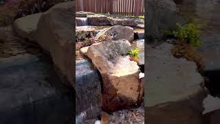 The Coolest Backyard Waterfall [upl. by Noryahs]