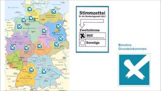 Grundeinkommen für die Bundestagswahl 2017 [upl. by Lednyk474]