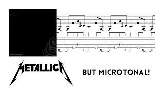 Metallica  Enter Sandman but its Microtonal 19EDO 19TET [upl. by Arfihs]