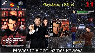 Movies to Video Games Review  Tomorrow Never Dies PS1 [upl. by Alena]