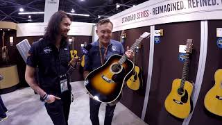 NAMM 2018  New Martin Reimagined Standard Series inc Reimagined HD 28 [upl. by Norret206]