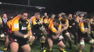 Waikato Chiefs Haka 2013 [upl. by Ahsirtak]