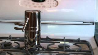 How To Use A Neapolitan Coffee Brewer [upl. by Atinahs423]