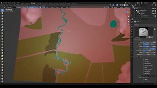 Blender Terrain Sculpting [upl. by Dempstor]