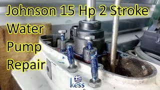 Johnson 15Hp 2Stroke Water Pump Repair [upl. by Heringer]