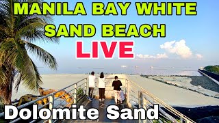 DOLOMITE SAND MANILA BAY WHITE SAND BEACH 06262021 [upl. by Akenaj]