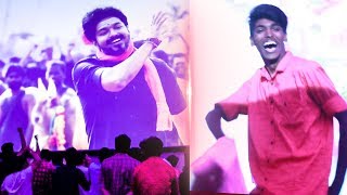 MERSAL Celebration with Thalapathy Vijay Fans  Rohini Theatre  MY180 [upl. by Mollie]