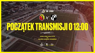 BETCLIC 3LIGA LIVE Jagiellonia II Białystok  Polonia Lidzbark Warmiński [upl. by Reena]