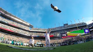 Challenger Soars at Eagles vs Steelers Game • September 25th 2016 [upl. by Kcirdez136]