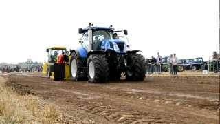 New Holland T7030 AutoCommand Soignies 2012 [upl. by Nytsrik]