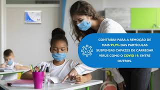 Conheça nosso purificador de ar eficiente contra o COVID19 Wind Clean [upl. by Cyrillus]