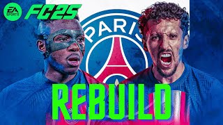 PSG FC 25 Prvi Rebuild I Prva Liga Sampiona [upl. by Bergwall]