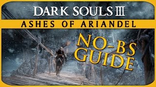 Dark Souls III Ashes of Ariandel All Items and Bonfires NoBS Guide [upl. by Allisirp]