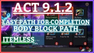 MCOC Act 9  912  Easy Path for Completion  Body Block Path  Silver Centurion Boss [upl. by Ertnod]