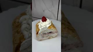 Ruladă pavlova cu zmeură PARTEA 2 recipe delicious cake dessert [upl. by Erminie]