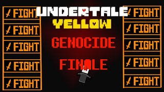 Undertale Yellow Finishing what i started GENOCIDE FINALE [upl. by Fryd]