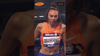 UA Iryna GERASHCHENKO Fail 🇺🇦❤️❤️ 2024 Memorial Van Damme spopaW shorts athletics viral [upl. by Eneleahcim]