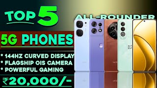 BEST 5G PHONES UNDER 20000 MAY 2024  12GB RAM 144hZ Display Best 5G Smartphone Under 20000 [upl. by Yoccm]