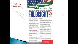 Fulbright Scholarship  Application Process Overview and Discussion on application components [upl. by Dorcia]