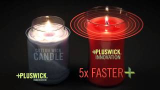 Woodwick new improved wick design  PLUSWICK® INNOVATION [upl. by Jeunesse470]