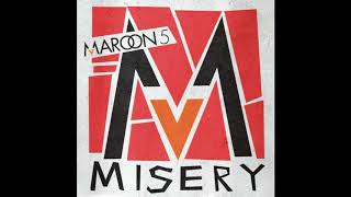 Maroon 5  Misery Audio [upl. by Geerts]