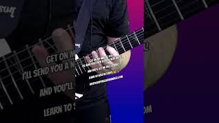 learn rock solos in 7 FREE course Justpickuptheguitarandgocom freecourse freelessons guitar [upl. by Farrar]