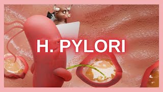 Helicobacter Pylori Mnemonic for the USMLE [upl. by Nyraa]