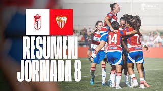 GRANADA CF FEMENINO 30 SEVILLA FC  RESUMEN [upl. by Nace126]