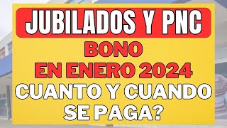 Confirmado 💥 BONO para JUBILADOS y PENSIONADOS PNC Y PUAM  Cuando y Cuanto cobro [upl. by Anawahs]