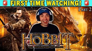 The Hobbit The Desolation of Smaug Part 2  First Time Watching  Movie Reaction [upl. by Bolte]