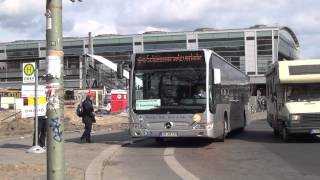 Schienenersatzverkehr SBahn Berlin Ringbahn  2 O405N amp 1 Citaro am Bahnhof Ostkreuz HD [upl. by Cresida]