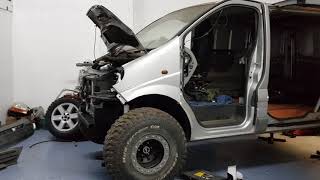 4x4 van conversion ATEV concept overland 4x4 off road renault traficvivaro [upl. by Arhat725]