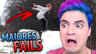 MAIORES FAILS DA INTERNET  O SALTO DE OURO 10 [upl. by Kealey]