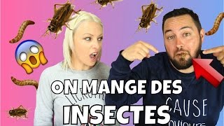 ♡• ON MANGE DES INSECTES   LOIC ME FAIT PLEURER  •♡ [upl. by Burnie]