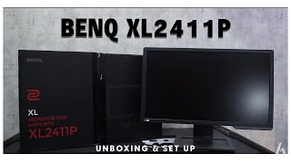 ADVANTI UNBOX ME  BENQ XL2411P  Unboxing amp Setup [upl. by Aesoh]