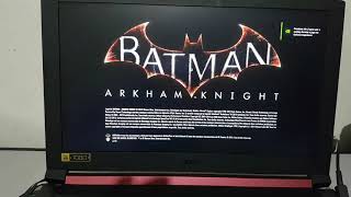 Como Mudar O Idioma Batman Arkham Knight 2015 Epic Games [upl. by Naelcm]