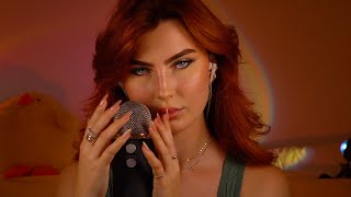 ASMR Mouth to Microphone Inaudible Whispers amp Trigger words [upl. by Eeznyl]