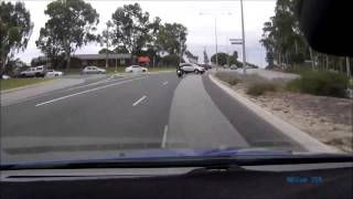 Wangara Motorbike Near Miss Perth Wa [upl. by Eerbua]