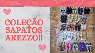 COLEÇÃO DE SAPATOS AREZZO [upl. by Annasoh]