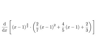 Derivative of x13227x12  45x1  23 [upl. by Barling]