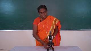 Microscope parts  tamil explanation [upl. by Anaujahs]