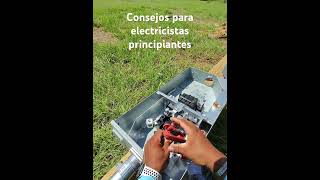 Consejos para electricistas principiantes uso de herramientas electric thing tools [upl. by Yezdnil846]