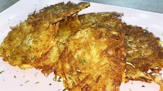 ROSTI DI PATATE IN PADELLA CROCCANTISSIMI [upl. by Yrakcaz]