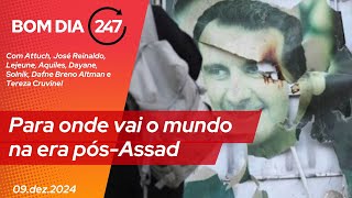 Bom dia 247 O mundo multipolar depois da queda de Assad 91224 [upl. by Lundeen677]