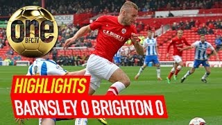 Barnsley 0 Brighton 0 Highlights  Championship 201314 [upl. by Yngad]