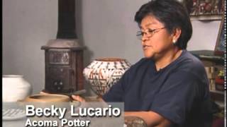 Acoma Pueblo Pottery Tradition [upl. by Nwahsyar]