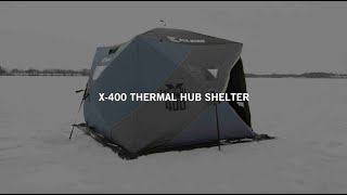 Clam X400 THERMAL HUB Shelter Features amp Benefits [upl. by Hortense197]